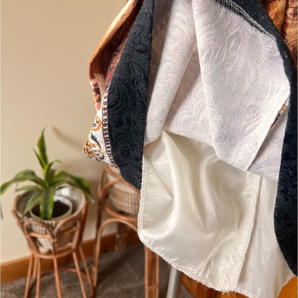 NWT Fit & Flare Greece Cherry Blossom Sleeveless Mini Dress Avant Garde - Picture 5 of 8